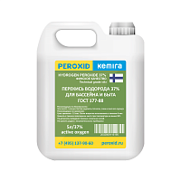 Перекись водорода для бассейна PEROXID 37% марка А ГОСТ 177-88 5 л/5.5 кг