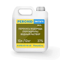 Перекись водорода (пергидроль) PEROXID 37% марка А ГОСТ 177-88 10 л/12 кг